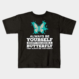 Yourself Butterfly Kids T-Shirt